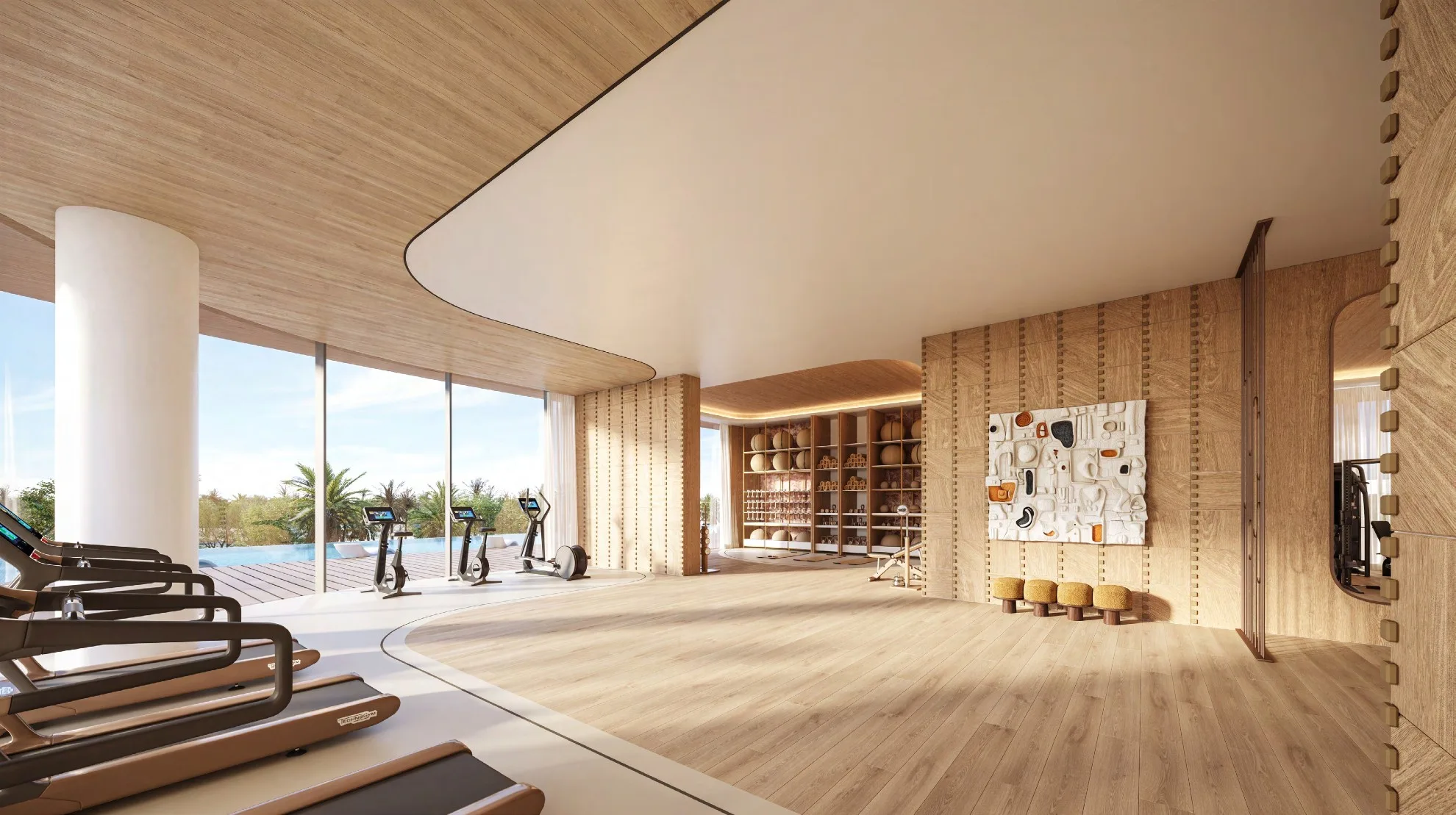 Wellness & fitness at Lunaya