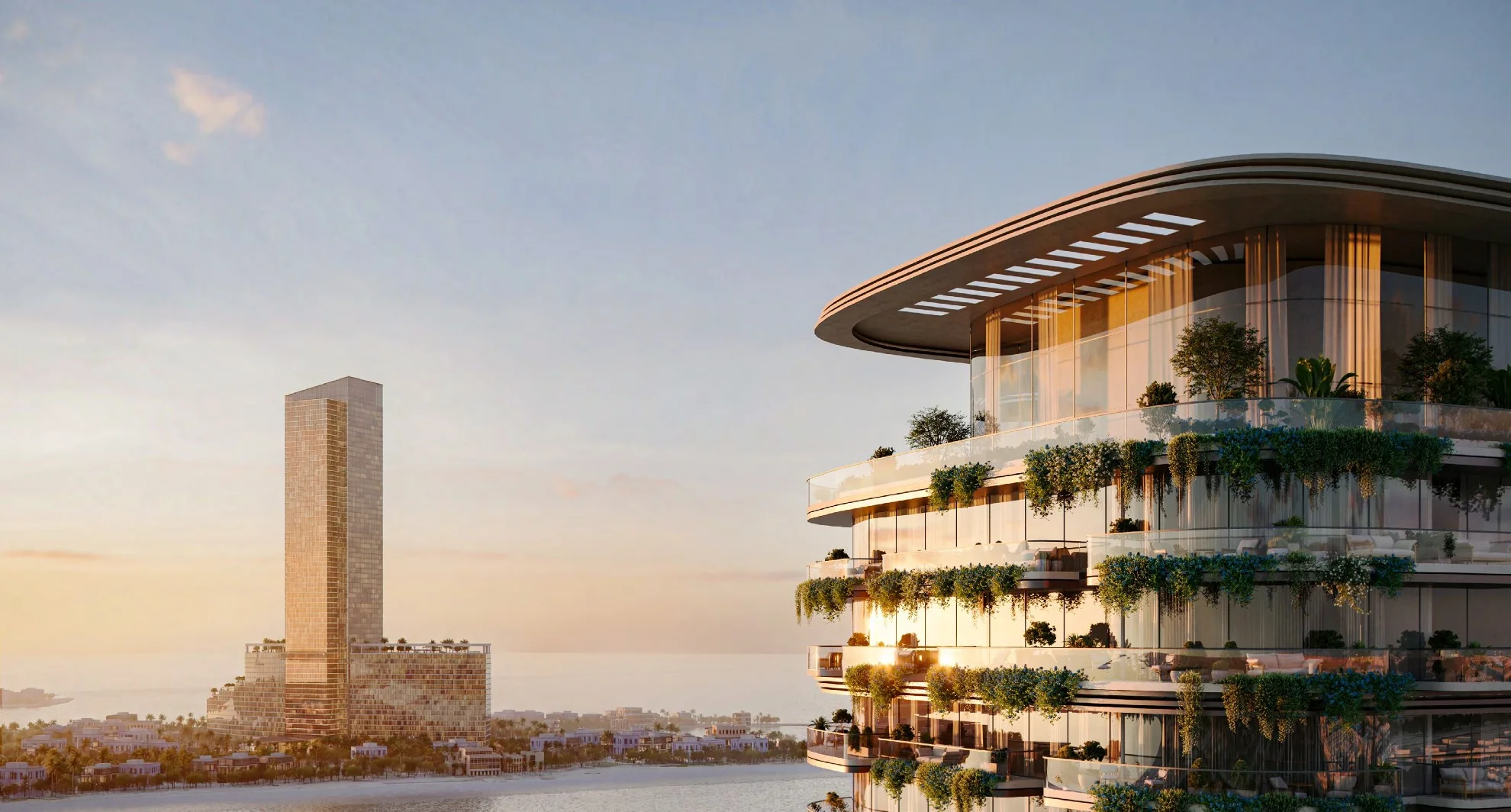 Rooftop living at Lunaya
